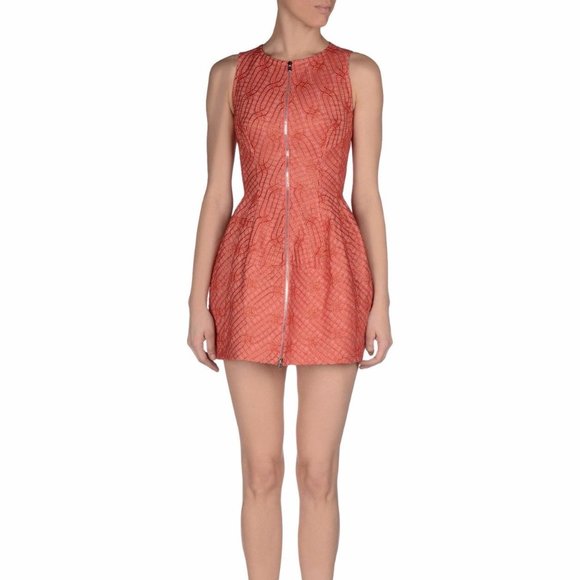 MOST WANTED ALAIA DRESS MADE IN FRANCE SIZE 36 XS or 0/2 Crew Neck Zip Front - Picture 1 of 10